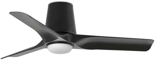 Ανεμιστήρας Οροφής Hey Tub S 33827-1TW D90cm LED 10W 2700/ 4000/ 6000K 480lm Black Faro Barcelona Διάμετρος 90cm