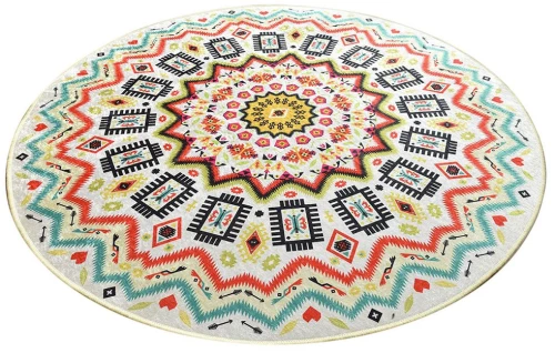 Χαλί Mandala Balkon 882CHL1757 Multi Conceptum Hypnose 140X140cm Round