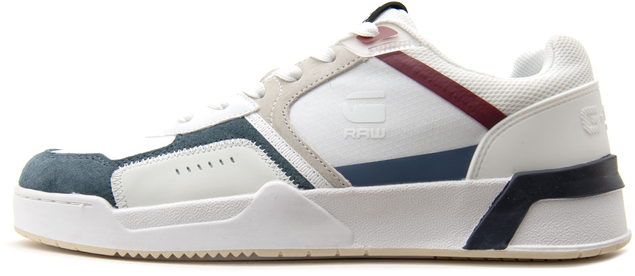G-STAR RAW CARRICK MESH RETRO SNEAKERS MEN G-STAR RAW ΛΕΥΚΟ- ΜΠΛΕ- ΜΠΟΡΝΤΩ (D27384-01-315)