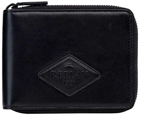 REPLAY WALLET MEN REPLAY ΜΑΥΡΟ (FM5339.000.A1203A-0098)