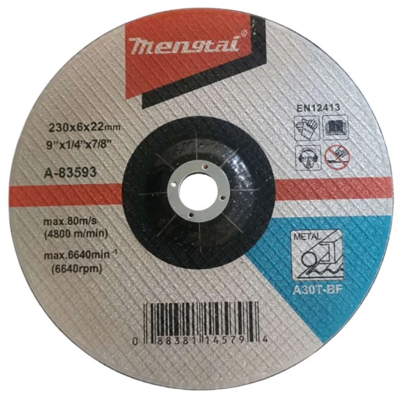 Δίσκος λείανσης μετάλλου 230x6x22mm A30T 15376-20