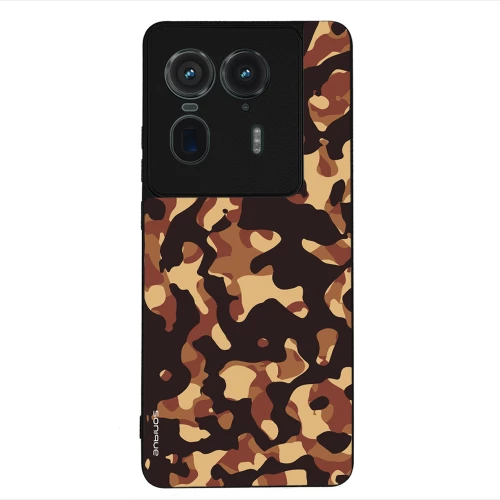 Θήκη Sonique Camouflage Army Series για Motorola Edge 50 Ultra Καφέ 01