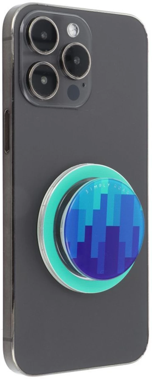 ROAR ACRYLIC POP TOK compatible with MagSafe Blue/Green
