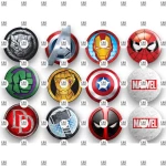 Βρώσιμα σχέδια Avengers- 12τμχ