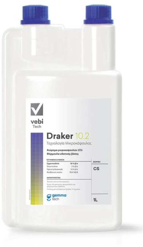 Εντομοκτόνο  Draker 10.2CS | 1lt