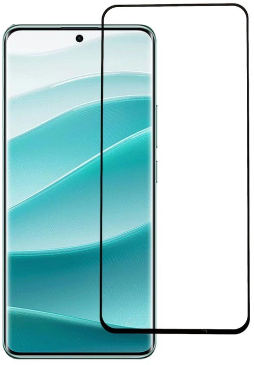 Full Cover Tempered Glass για Xiaomi Redmi Note 14 Pro/ Poco X7 5G- Black OEM