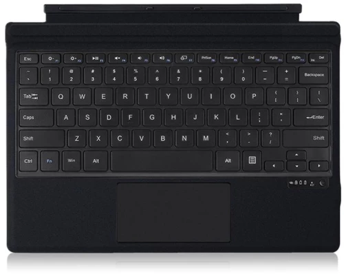 For Microsoft Surface Pro 3 / 4 / 5 / 6 / 7 / 7+ Magnetic Bluetooth Keyboard Leather Case
