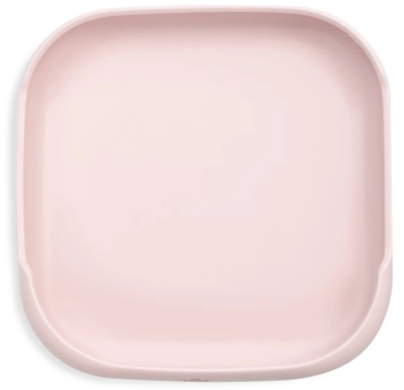 Interbaby Παιδικό Σετ Φαγητού Σιλικόνης Pink