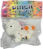 `Antistress Taba Squishy Μονόκερος με Strass & Pon Pon Άσπρο