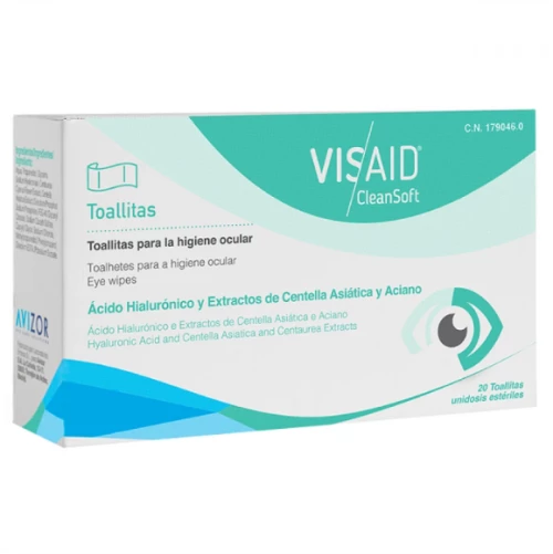 AVIZOR visaid cleansoft 20τεμάχια