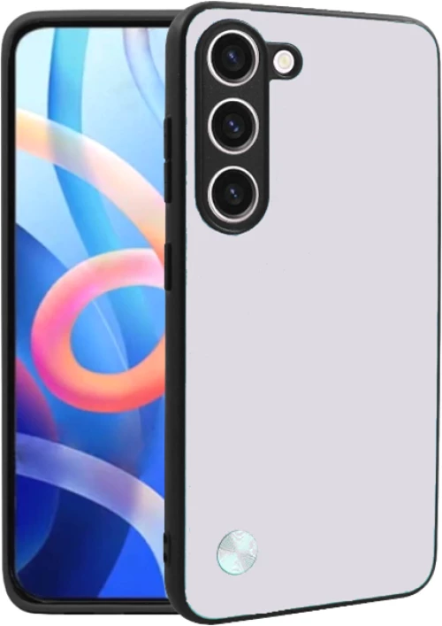 Θήκη Samsung Galaxy S23 Bodycell Vegan Cover Σκληρή - Light Blue (5206015077142)