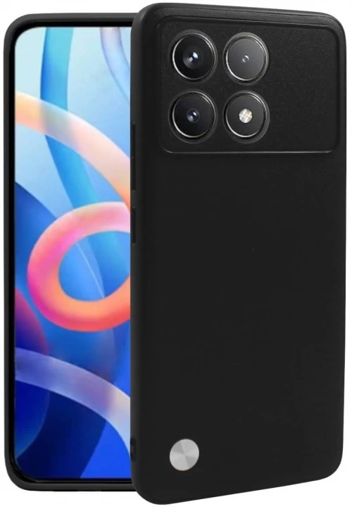 Θήκη Xiaomi Poco F6 Pro Bodycell Vegan Cover Σκληρή - Black (5206015078293)