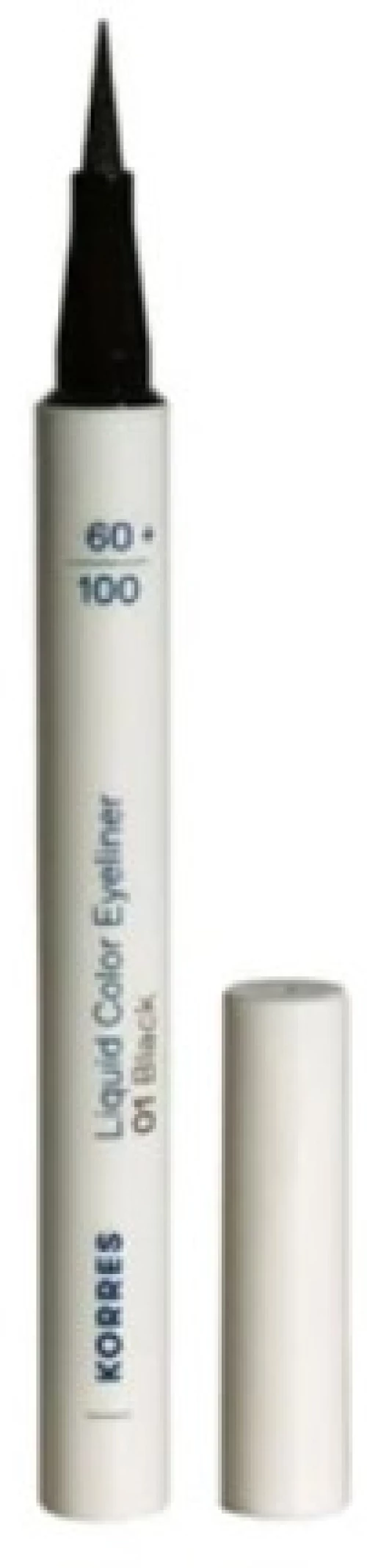 Korres Liquid Color Eyeliner 01 Black 1ml