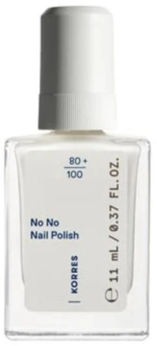 Korres No No Nail Polish 02 Milky White 11 Ml