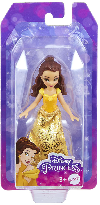 DISNEY PRINCESS ΜΙΝΙ ΚΟΥΚΛΑ BELLA (#HLW78)