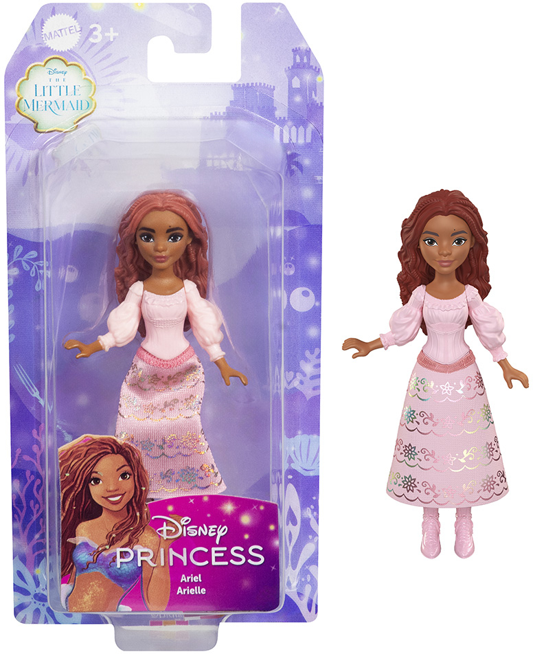 DISNEY PRINCESS ΜΙΝΙ ΚΟΥΚΛΑ - LIVE ACTION ARIEL (#JBX55)