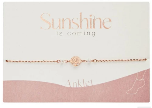 Βραχιόλι Ποδιού '' Sunshine Is Coming '' Tree of Life 607415