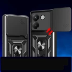Tech-Protect Camshield Pro Θήκη Πλάτης για Xiaomi Poco M7 Pro 5G - Μαύρο