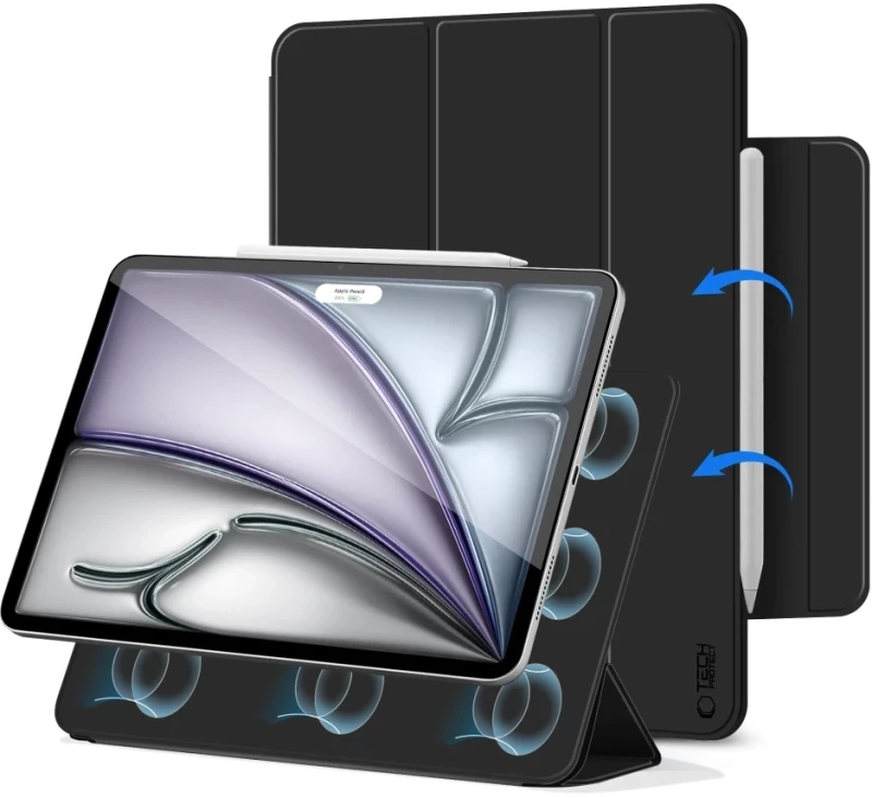 Tech-Protect Smartcase Μαγνητική Θήκη για (iPad Air 13” 1 / 2 / 2024-2025) - Μαύρο