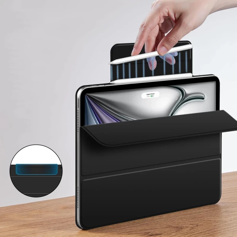 Tech-Protect Smartcase Μαγνητική Θήκη για (iPad Air 13” 1 / 2 / 2024-2025) - Μαύρο