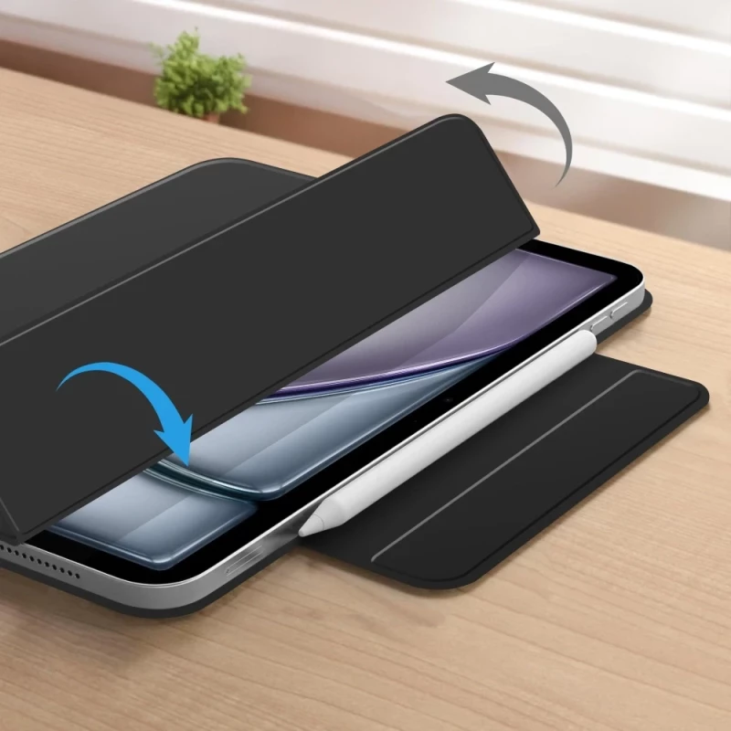 Tech-Protect Smartcase Μαγνητική Θήκη για (iPad Air 13” 1 / 2 / 2024-2025) - Μαύρο