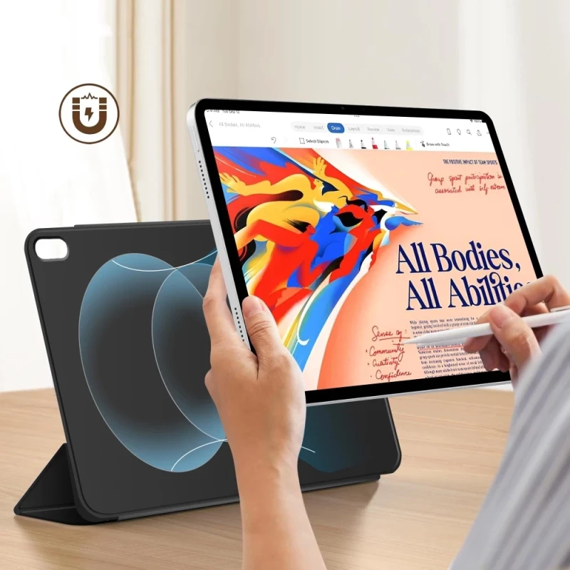 Tech-Protect Smartcase Μαγνητική Θήκη για (iPad Air 13” 1 / 2 / 2024-2025) - Μαύρο