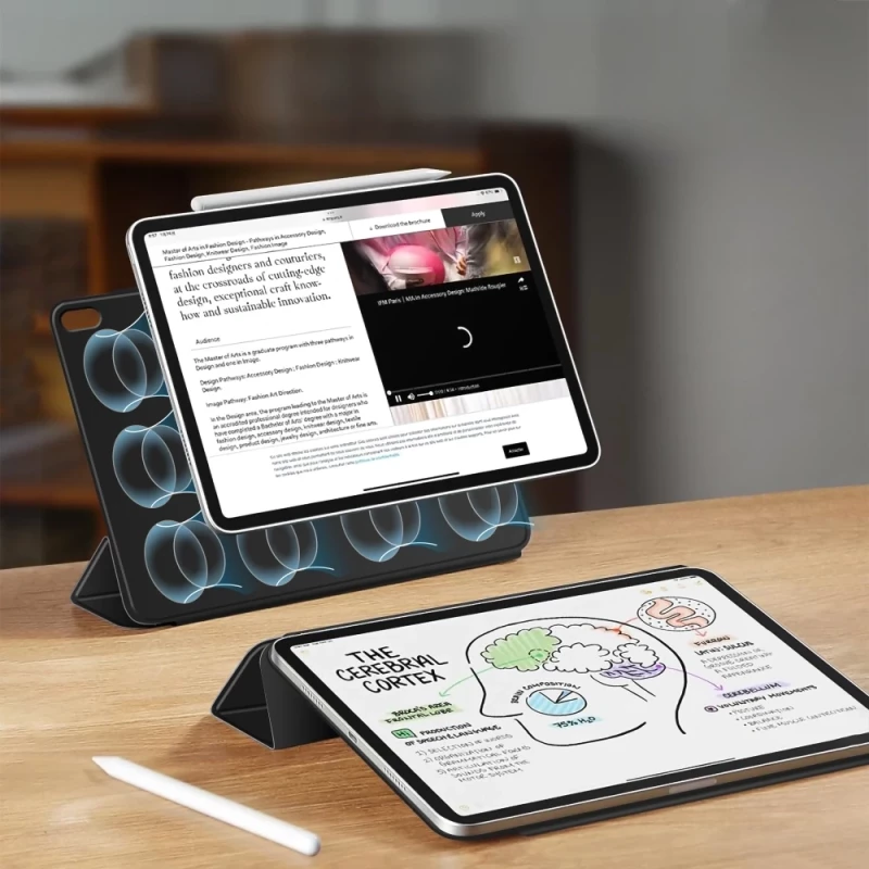Tech-Protect Smartcase Μαγνητική Θήκη για (iPad Air 13” 1 / 2 / 2024-2025) - Μαύρο