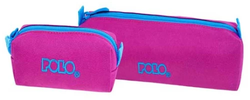 POLO Κασετίνα Original Dos Φούξια-Κυανό
