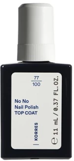 Korres No No Nail Polish Top Coat για Απλά Βερνίκια 11ml