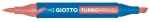 Μαρκαδόροι Giotto Διπλής Μύτης Turbopro 44 Salmon