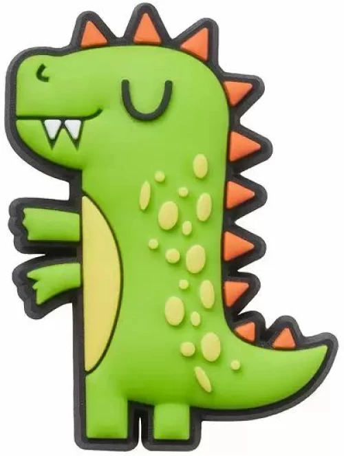 CROCS JIBBITZ CHARMS GREEN DINO (10009429-UNC)