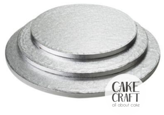 Δίσκος Τούρτας στρογγυλός Ασημένιος Πάχος 13mm. Διαμ.(16'')40,6εκ.