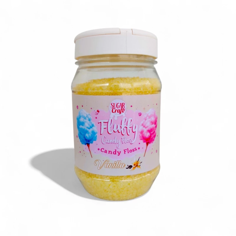 Candy Floss / Ζάχαρη Μαλλί της γριάς SugarCraft 300gr - Γεύση Βανίλια