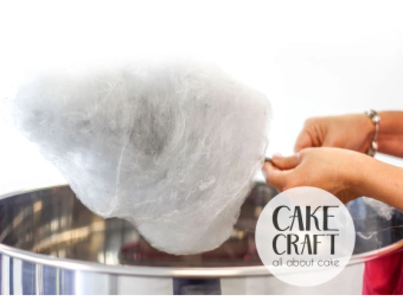 Candy Floss / Ζάχαρη Μαλλί της γριάς SugarCraft 300gr - Γεύση Βανίλια