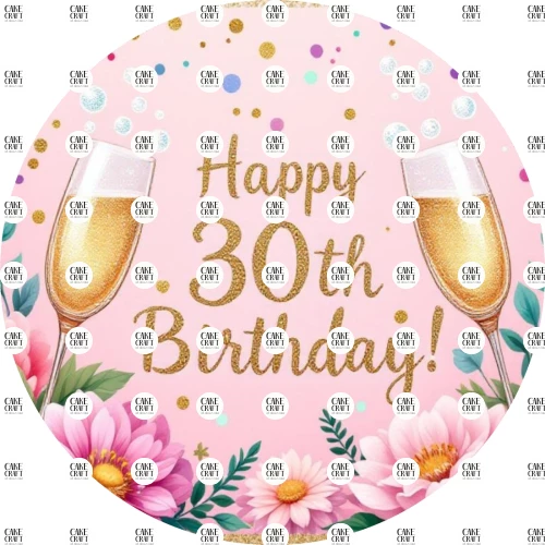 Βρώσιμο Σχέδιο 30th birthday v1