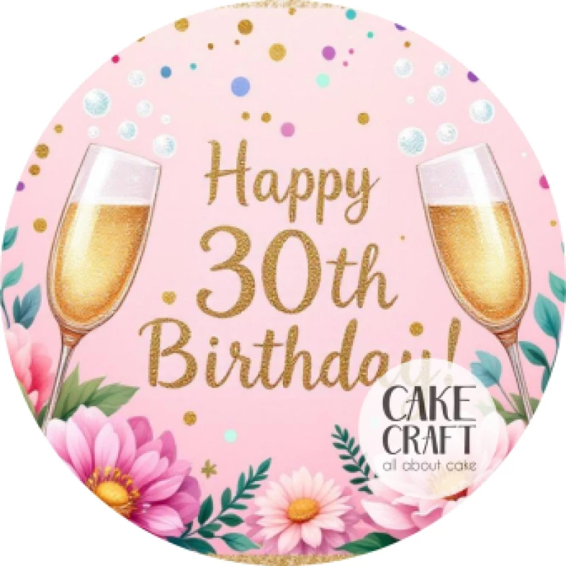 Βρώσιμο Σχέδιο 30th birthday v1
