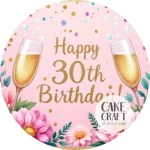 Βρώσιμο Σχέδιο 30th birthday v1