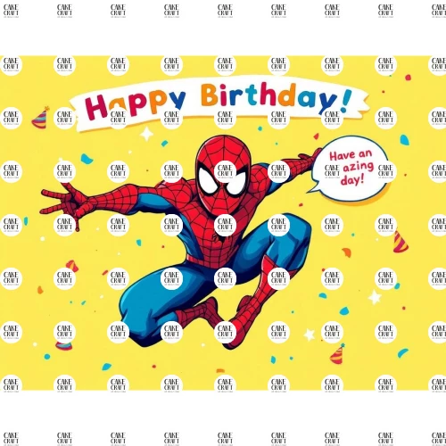 Βρώσιμο Σχέδιο spiderman v2