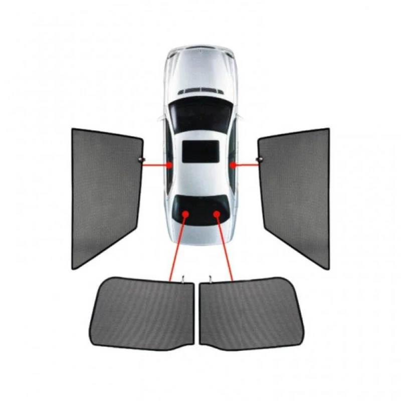 ΚΟΥΡΤΙΝΑΚΙΑ ΜΑΡΚΕ CAR SHADES ΓΙΑ VOLVO EX30 5D 2024+ - 4 ΤΕΜ.