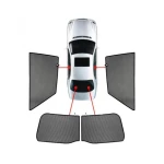ΚΟΥΡΤΙΝΑΚΙΑ ΜΑΡΚΕ CAR SHADES ΓΙΑ VOLVO EX30 5D 2024+ - 4 ΤΕΜ.