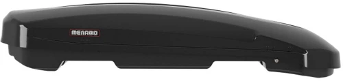 ΜΠΑΓΚΑΖΙΕΡΑ ΟΡΟΦΗΣ SATELLITE 550 DUO BLACK MΕ ΔΙΠΛΟ ΑΝΟΙΓΜΑ ΣΕ ΜΑΥΡΟ ΧΡΩΜΑ ΜΕ ΓΥΑΛΙΣΤΕΡΗ ΥΦΗ MENABO - 1 ΤΕΜ.