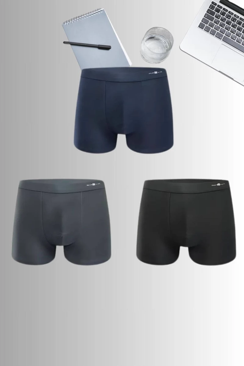 Boxer ανδρικά 3pack S6028 - ΠΟΛΥΧΡΩΜΟ