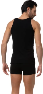 Minerva Sporties Αμάνικη Ανδρική Φανέλα 2Pack 12014-020 - ΜΑΥΡΟ