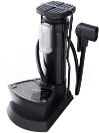 DELI τρόμπα ποδιού DL880003 με μανόμετρο  140PSI  μαύρη