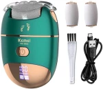 Kemei KM-8665 Ηλεκτρική Λίμα για Φτέρνες και Κάλους