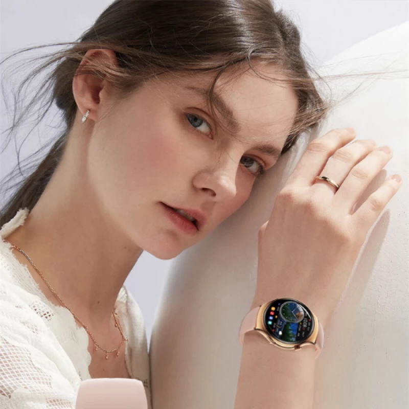 🌸 Smartwatch M11 Ροζ RDFit GPS NFC Κλήσεις Bluetooth – Έξυπνο Ρολόι Γυναικείο