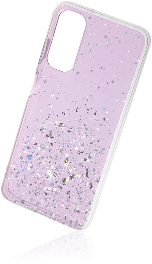 Naxius Case Glitter Purple Samsung A05S Naxius