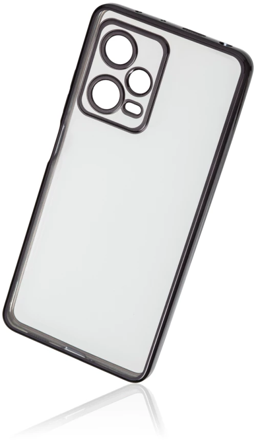 Naxius Case Plating Black XiaoMi RedMi Note 12 Pro 4G Naxius