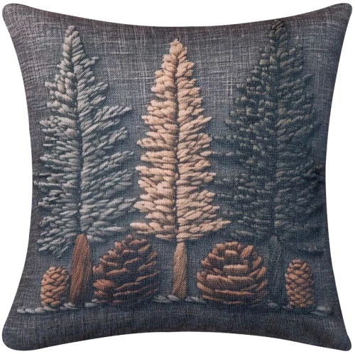 ΣΤΑΜΠΩΤΗ ΧΡΙΣΤΟΥΓΕΝΝΙΑΤΙΚΗ ΜΑΞΙΛΑΡΟΘΗΚΗ (45cm x 45cm) ks2026-19 - -