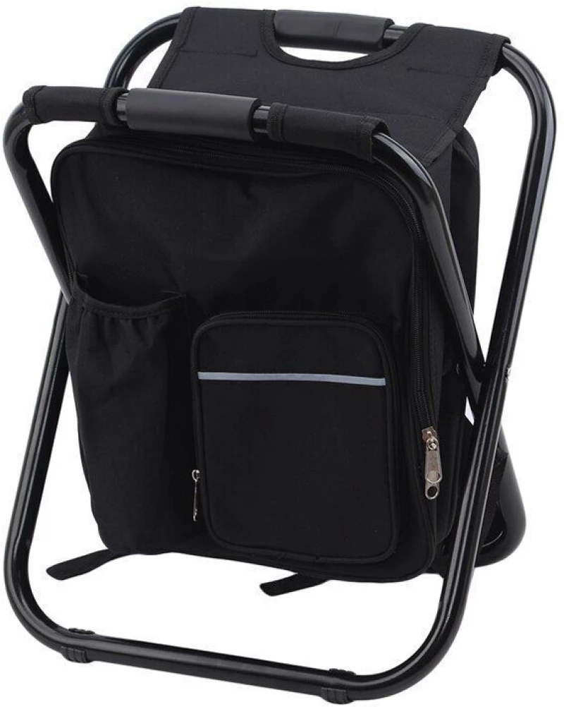 512057 ΠΤΥΣΣΟΜΕΝΟ ΣΚΑΜΠΟ ΚΑΙ ΣΑΚΙΔΙΟ CAMPING - 1344 - 170105 - BLACK